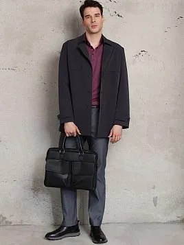 ВЕТРОВКА МУЖСКАЯ PEPLOS OW25102-SJ ТЕМНО-СИНИЙ