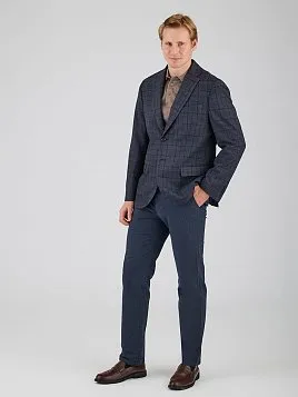 МУЖСКИЕ БРЮКИ P2610-C ТЕМНО-СИНИЕ