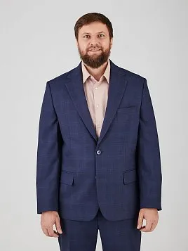 МУЖСКОЙ КОСТЮМ SU26008-С СИНИЙ