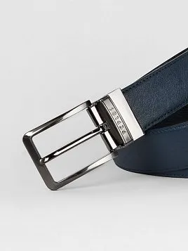 РЕМЕНЬ МУЖСКОЙ PEPLOS ДВУСТОРОННИЙ C15. BELT-22-C15-22 СИНИЙ-ЧЕРНЫЙ
