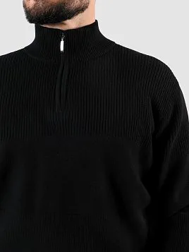 СВИТЕР МУЖСКОЙ PEPLOS KN25S033 ЧЁРНЫЙ