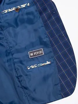 ПИДЖАК МУЖСКОЙ PEPLOS JA20030-SL СИНИЙ