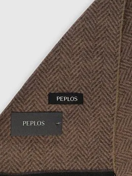 ШАРФ МУЖСКОЙ PEPLOS SF2610 КОРИЧНЕВЫЙ