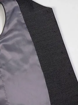 ЖИЛЕТ ДЛЯ МАЛЬЧИКА МЛ. ШКОЛА PEPLOS V23B004-350 ТЕМНО-СЕРЫЙ