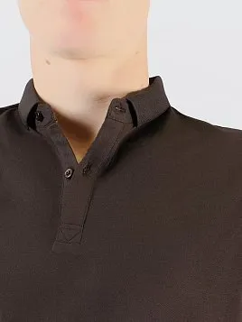 РУБАШКА-ПОЛО МУЖСКАЯ PEPLOS TSP25026-R КОРИЧНЕВЫЙ