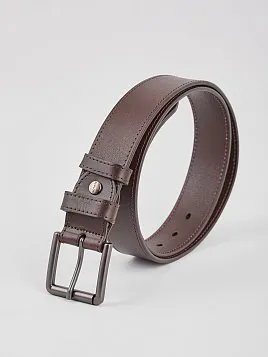 РЕМЕНЬ МУЖСКОЙ BELT-26-J52-33 КОРИЧНЕВЫЙ