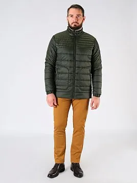 КУРТКА МУЖСКАЯ PEPLOS OW2413-JА ЗЕЛЕНЫЙ