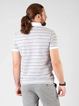 РУБАШКА-ПОЛО МУЖСКАЯ PEPLOS TS22004-P СЕРЫЙ