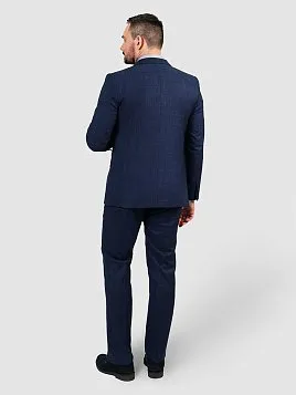 КОСТЮМ МУЖСКОЙ PEPLOS SU25006-R СИНИЙ