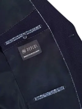 КОСТЮМ МУЖСКОЙ PEPLOS SU19053-SL ТЕМНО-СИНИЙ