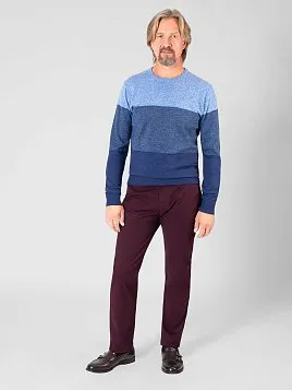 БРЮКИ МУЖСКИЕ PEPLOS P2204-SL БОРДОВЫЙ