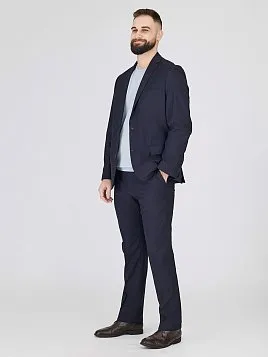 МУЖСКОЙ КОСТЮМ SU26014-С ТЕМНО-СИНИЙ
