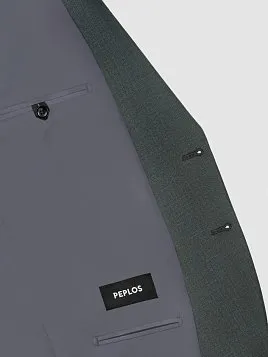 КОСТЮМ МУЖСКОЙ PEPLOS SU24139-SL ЗЕЛЕНЫЙ