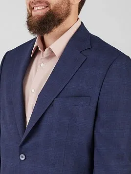 МУЖСКОЙ КОСТЮМ SU26008-SL СИНИЙ