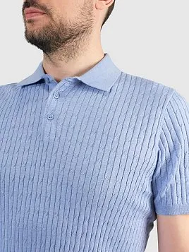 ДЖЕМПЕР МУЖСКОЙ ПОЛО PEPLOS KN25SH055 ГОЛУБОЙ