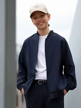 БОМБЕР ДЛЯ МАЛЬЧИКА PEPLOS BM25J107 ТЕМНО-СИНИЙ