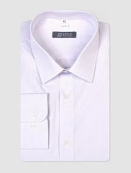 СОРОЧКА МУЖСКАЯ PEPLOS SH21041-R СИРЕНЕВЫЙ