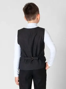 ЖИЛЕТ ДЛЯ МАЛЬЧИКА PEPLOS V20J017 СЕРЫЙ