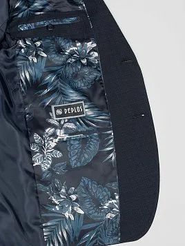 КОСТЮМ МУЖСКОЙ PEPLOS SU21013-SL ТЕМНО-СИНИЙ