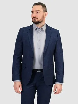 КОСТЮМ МУЖСКОЙ PEPLOS SU25006-R СИНИЙ