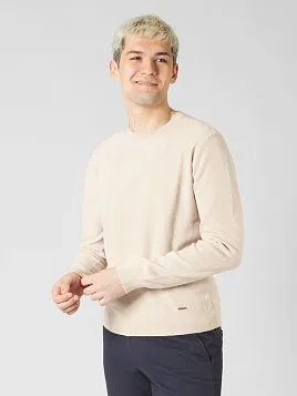 ДЖЕМПЕР МУЖСКОЙ PEPLOS KN22J037 БЕЖЕВЫЙ