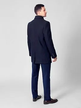 ПАЛЬТО МУЖСКОЕ PEPLOS OW2109-CT СИНИЙ