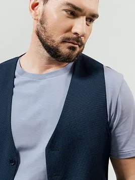 ФУТБОЛКА МУЖСКАЯ PEPLOS TS24103-R ГОЛУБОЙ