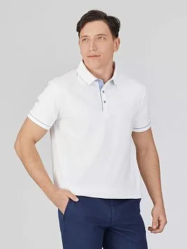 РУБАШКА-ПОЛО TSР26303-R БЕЛАЯ