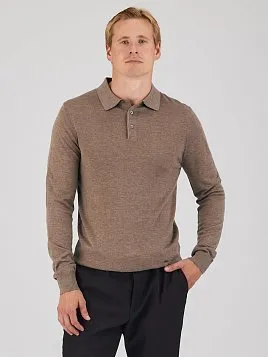 МУЖСКАЯ ТРИКОТАЖНАЯ РУБАШКА KN26SH026 СЕРАЯ