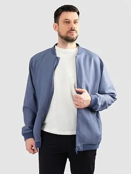 БОМБЕР МУЖСКОЙ PEPLOS BM25164 СИНИЙ