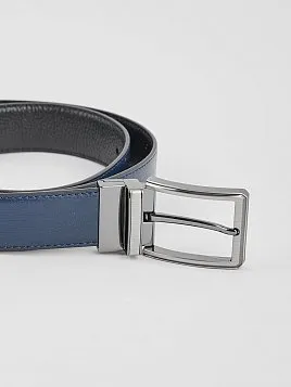 РЕМЕНЬ МУЖСКОЙ BELT-26-C15-17 СИНИЙ
