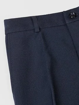 БРЮКИ ДЛЯ МАЛЬЧИКА PEPLOS TR22J006-322 СИНИЙ (Утепленные/Флис)