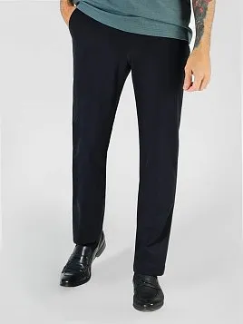 БРЮКИ МУЖСКИЕ PEPLOS TR23038-200 ЧЁРНЫЙ (ТРИКОТАЖНЫЕ)