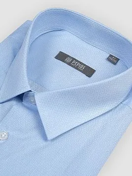 СОРОЧКА МУЖСКАЯ PEPLOS SH22063-R ГОЛУБОЙ