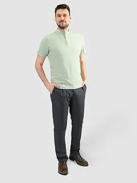 РУБАШКА-ПОЛО МУЖСКАЯ PEPLOS TSP25019-R ЗЕЛЕНЫЙ