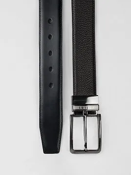 РЕМЕНЬ МУЖСКОЙ PEPLOS ДВУСТОРОННИЙ C15. BELT-22-C15-15 КОРИЧНЕВЫЙ-ЧЕРНЫЙ