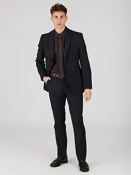 МУЖСКОЙ КОСТЮМ SU26013-R ТЕМНО-СИНИЙ