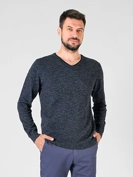 ПУЛОВЕР МУЖСКОЙ PEPLOS KN24P025 ТЕМНО-СИНИЙ