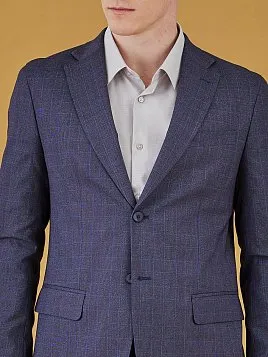 ЛЕТНИЙ МУЖСКОЙ КОСТЮМ SU26151-SL СИНИЙ