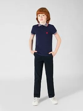 РУБАШКА-ПОЛО ДЛЯ МАЛЬЧИКА PEPLOS TS20B12-P ТЕМНО-СИНИЙ