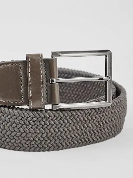 РЕМЕНЬ МУЖСКОЙ BELT-26-S1-3 СЕРЫЙ
