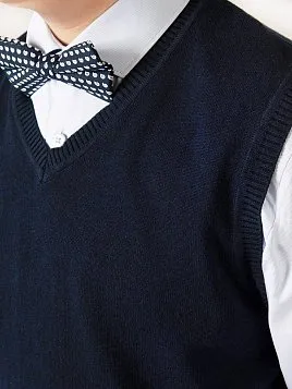 ЖИЛЕТ ПОДРОСТКОВЫЙ PEPLOS JKN22V001 ТЕМНО-СИНИЙ