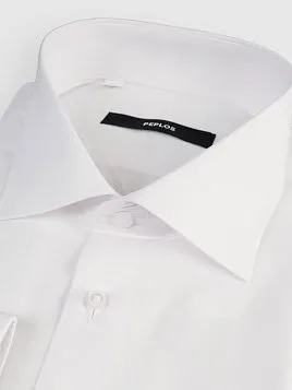 СОРОЧКА МУЖСКАЯ PEPLOS SH25017-R БЕЛЫЙ