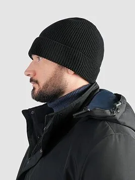 ШАПКА МУЖСКАЯ PEPLOS HM2514 ЧЁРНЫЙ