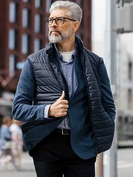 ЖИЛЕТ МУЖСКОЙ PEPLOS OW2511-V СИНИЙ ЖИЛЕТ МУЖСКОЙ PEPLOS OW2511-V СИНИЙ