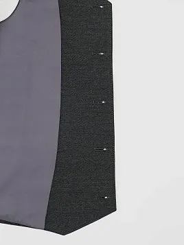 ЖИЛЕТ ДЛЯ МАЛЬЧИКА PEPLOS V25B004-350 ТЕМНО-СЕРЫЙ