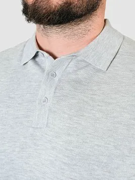 ТРИКОТАЖНАЯ РУБАШКА МУЖ. PEPLOS KN24SH035 СЕРЫЙ