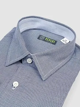 СОРОЧКА ПОДРОСТКОВАЯ PEPLOS SH22T134-SL ТЕМНО-СИНИЙ