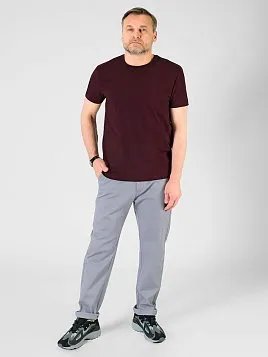 ФУТБОЛКА МУЖСКАЯ PEPLOS TS23109-R БОРДОВЫЙ