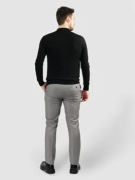 ДЖЕМПЕР МУЖСКОЙ ПОЛО PEPLOS KN25SH066 ЧЁРНЫЙ